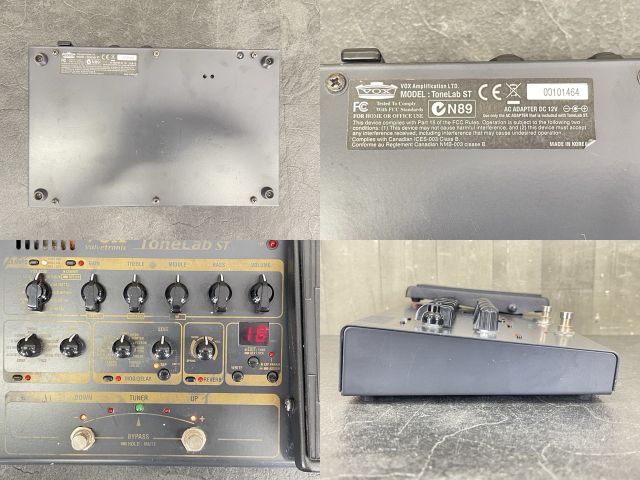 エフェクター【中古】VOX ヴォックス 真空管搭載 マルチエフェクター Tone Lab ST 本体のみ 現状品 楽器 機材/59412