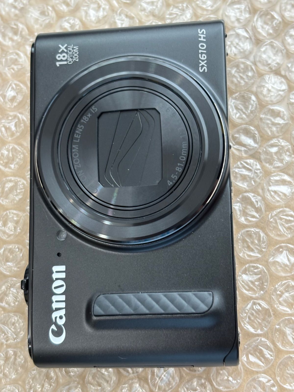 Canon POWERSHOT SX610 HS ブラック 7173 【公式通販】