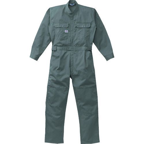 AUTO−BI 卸売 つなぎ服 グレー LLサイズ 山田辰] つなぎ服