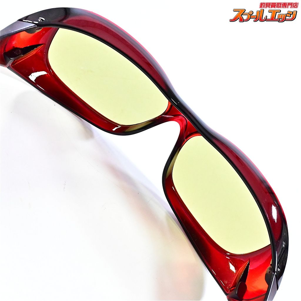 【タレックス】 オーバーグラス EM6-D03-07 偏光レンズ 限定色レッド
