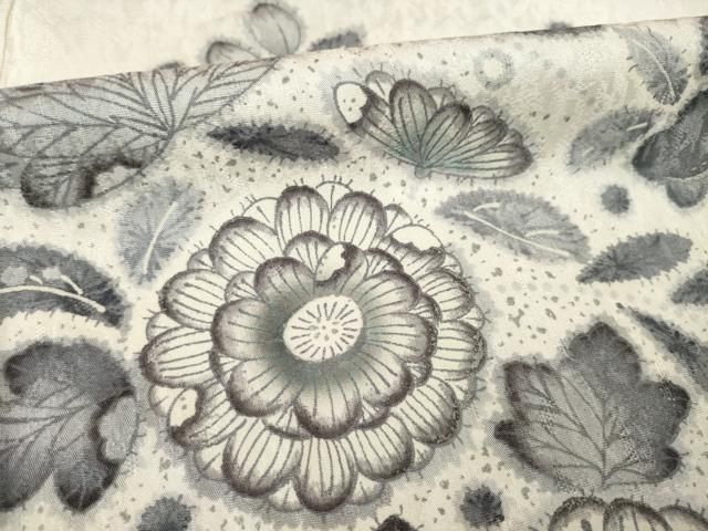 平和屋着物○訪問着 辻が花 舞花文 暈し染め やまと誂製 正絹 逸品