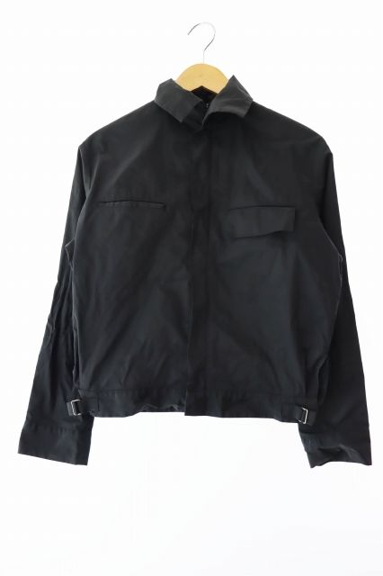 ヨウジヤマモト YOHJI YAMAMOTO ナイロン ブルゾン ジャケット FU-Y03-902 S 黒 ブラック ブランド古着ベクトル 中古  250125