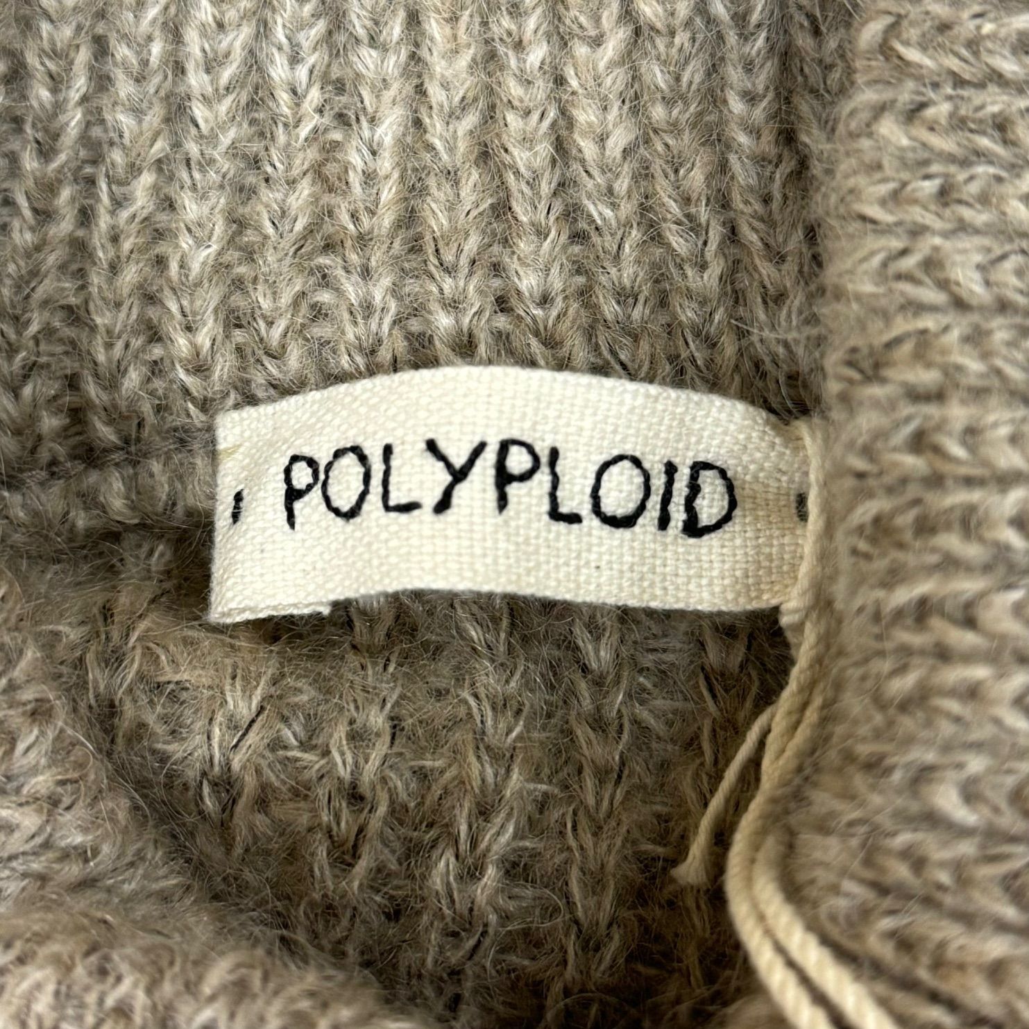 定価61600円 新品 POLYPLOID モヘアニット セーター ポリプロイド 19-C 