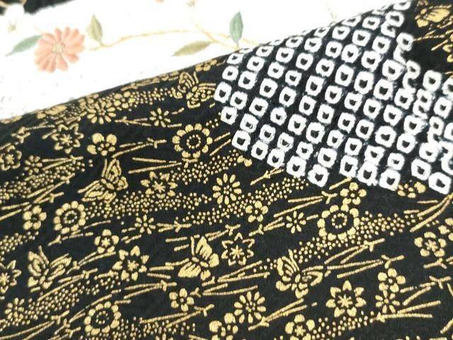 平和屋着物○十日町 名門 滝泰謹製 訪問着 枝椿吉祥文 金彩