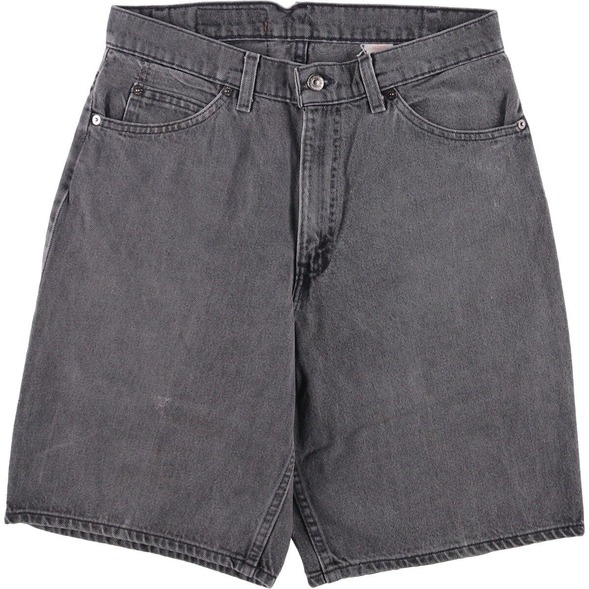 古着 リーバイス Levi s 560 LOOSE FIT オレンジタブ ブラックデニムショーツ ハーフパンツ メンズw32相当 ヴィンテージ|eaa587977