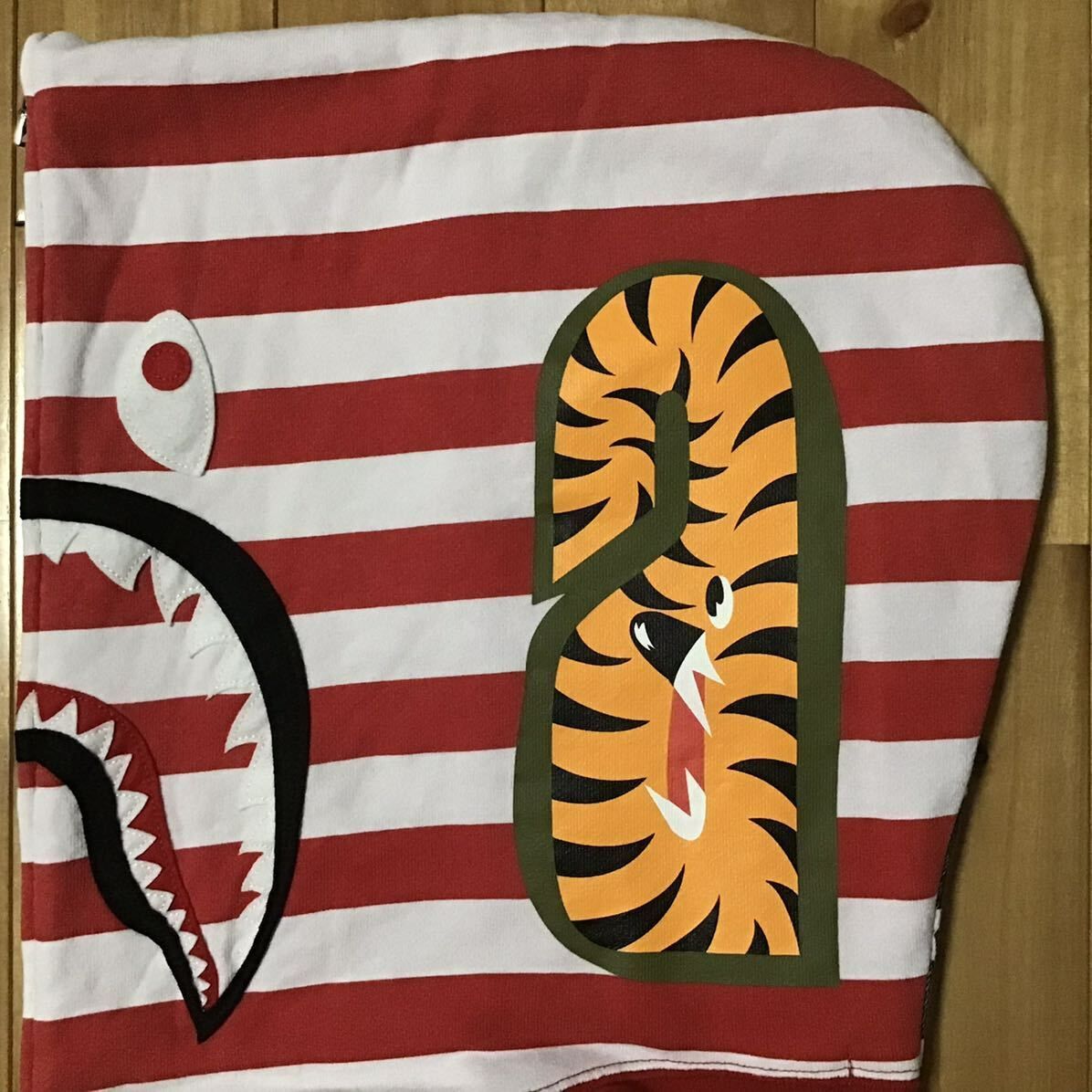 ☆XXL☆ 星条旗 シャーク パーカー American shark full zip hoodie a  