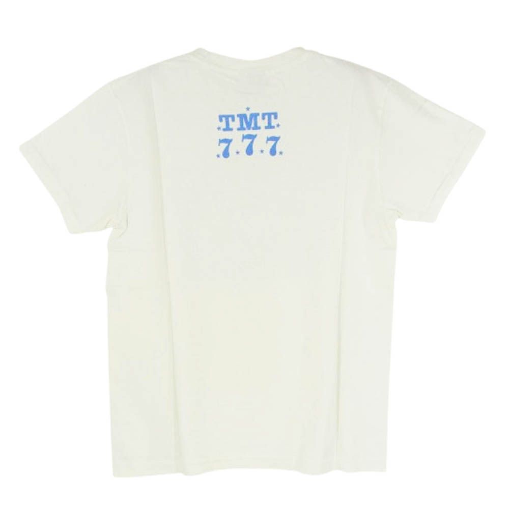 TMT ティーエムティー スター STARS 限定 TシャツS ホワイト白777 TMT ティーエムティー TST-F10SP04 TRIPLE 777 STARS ロゴ