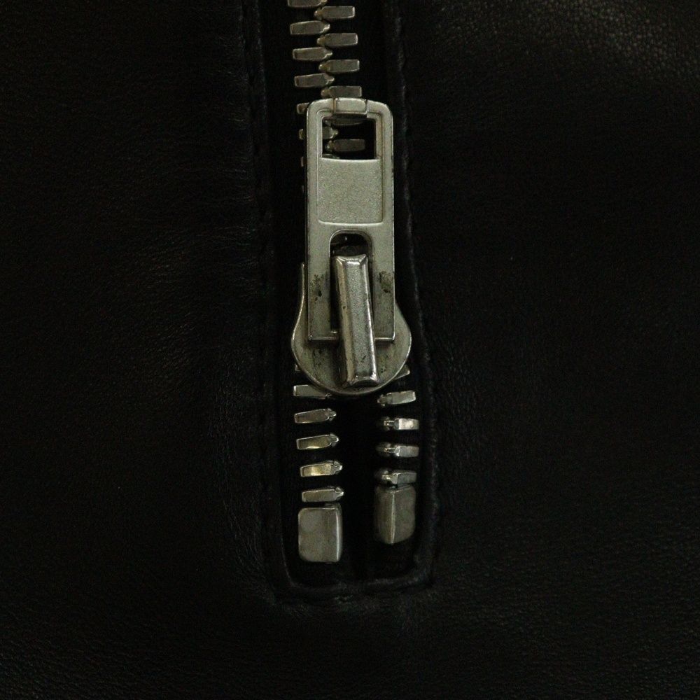 極美品　Margiela　メゾンマルジェラ　ラムレザージャケット　ブラック 黒 極美品/22ss/Maison Margiela/ハの字ライダース/48/黒 - メルカリ