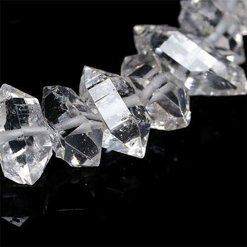 C31〕高品質 半連 約10×5mm ニューヨーク産 ハーキマーダイヤモンド