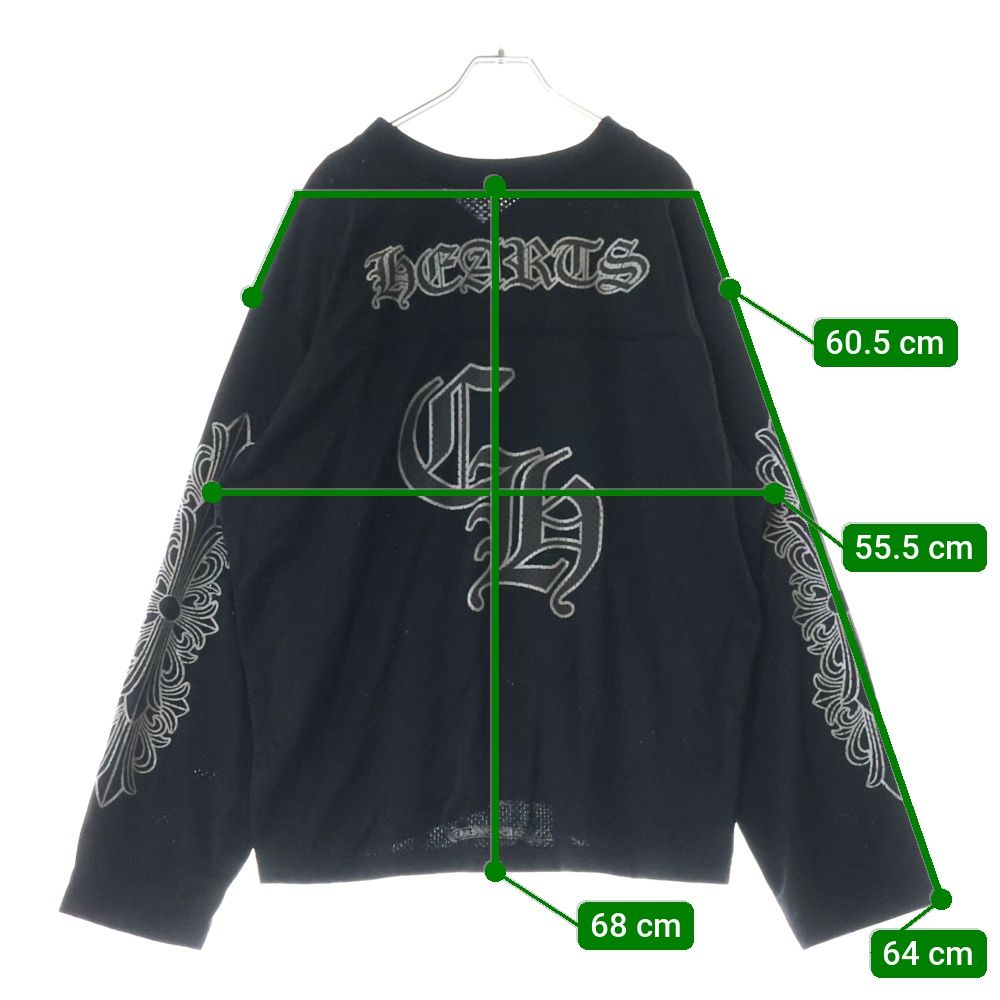 CHROME HEARTS (クロムハーツ) MESH WARM UP JERSEY メッシュ