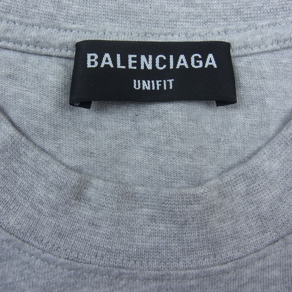 BALENCIAGA バレンシアガ 22SS 676589 TLVF1 スライム ロゴ プリント T