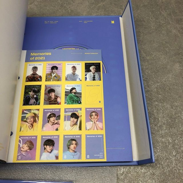 BTS Memories 2021 DVD トレカ SUGA シュガ【F3844-007】030