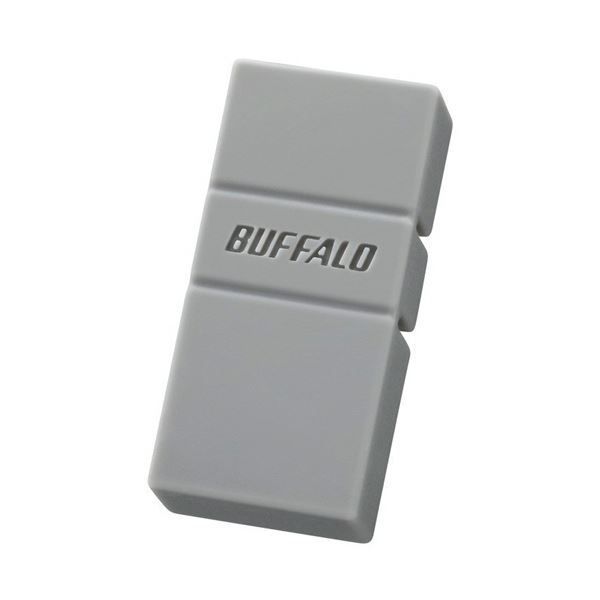 バッファローUSB3.2 Gen1 TypeC-A対応USBメモリー 64GB グレー RUF3-AC64G-GY 1台