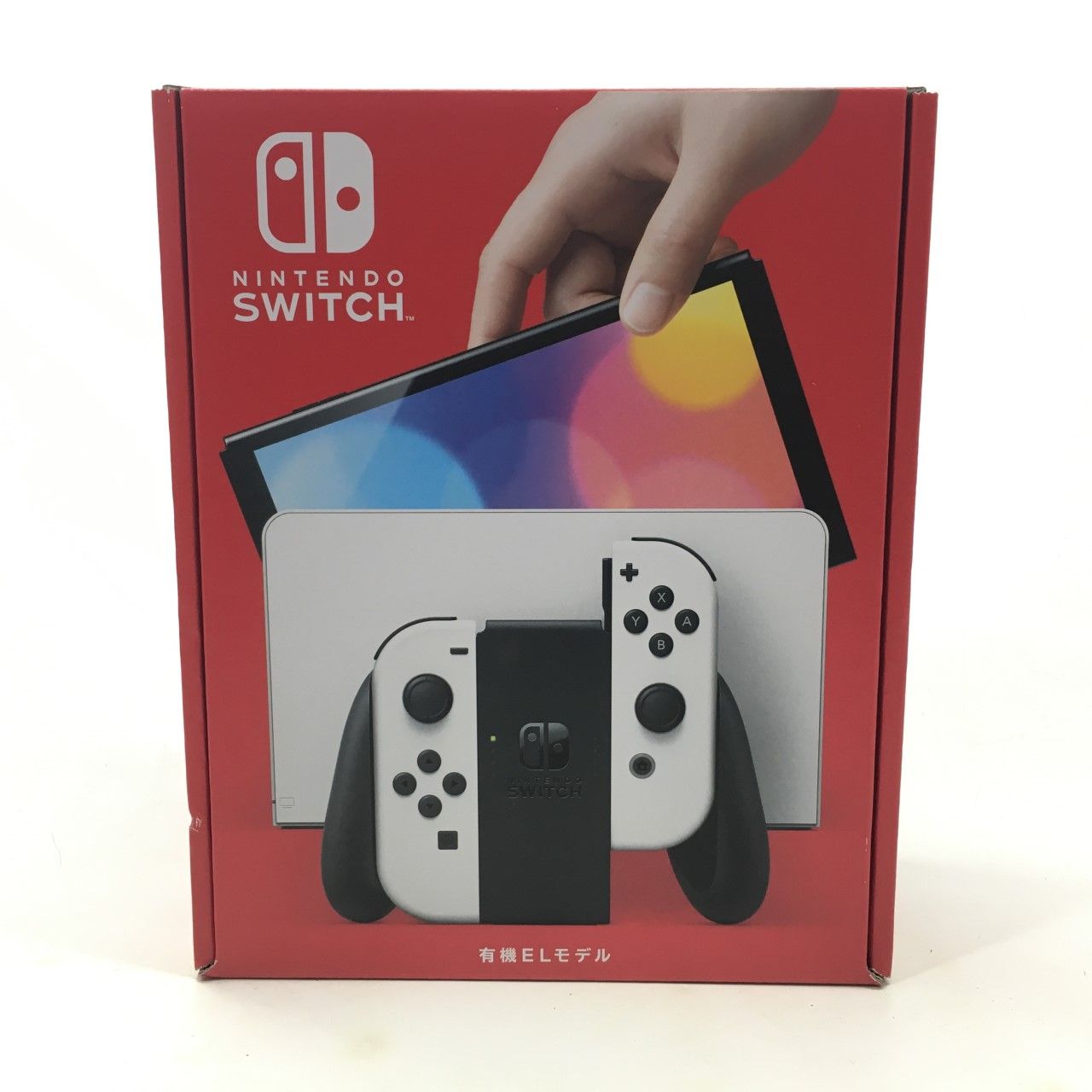 01w-3697 〇 未使用品 Nintendo Switch本体 有機ELモデル Joy-Con(L/R