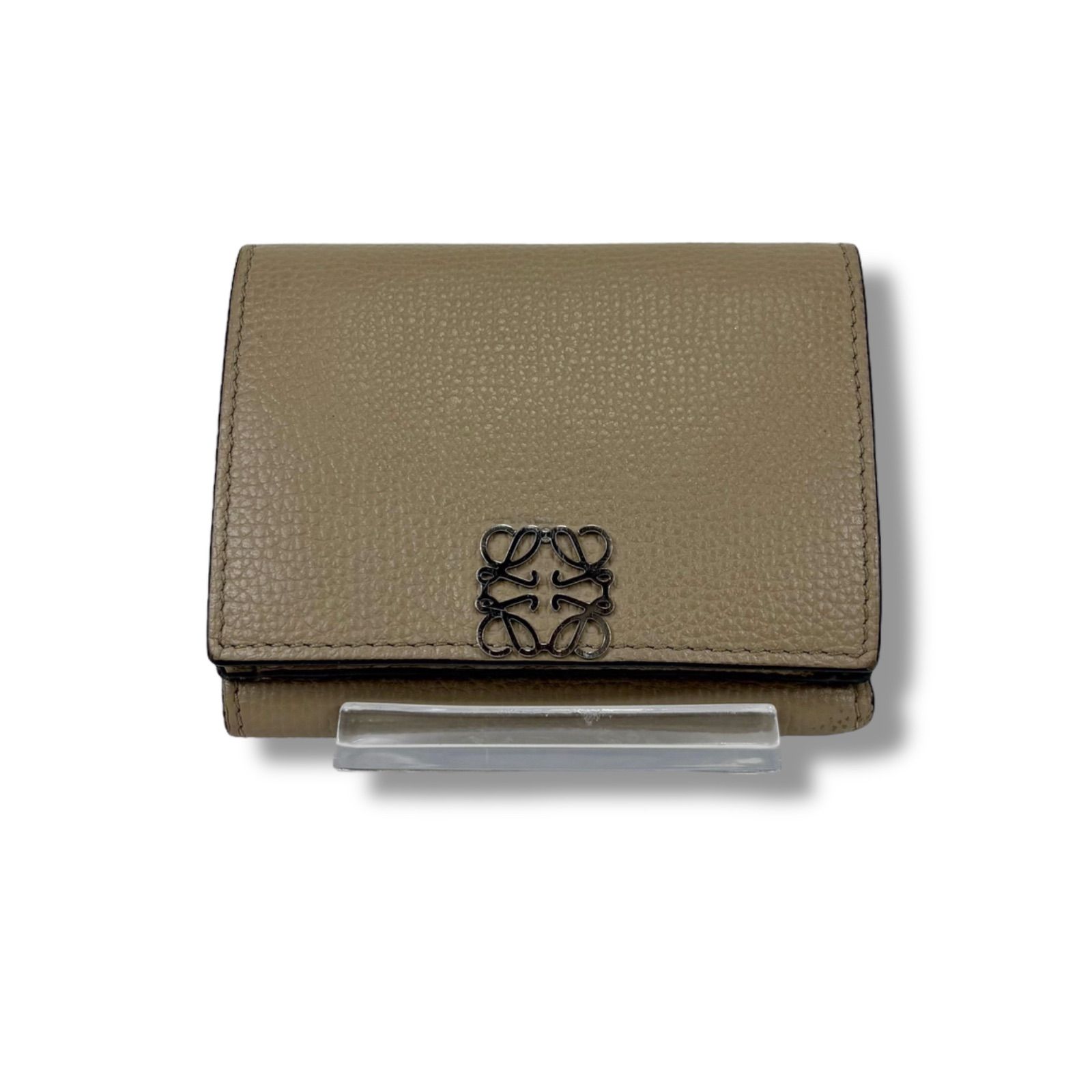 ロエベ LOEWE トライフォールドウォレット バーティカルウォレット 三