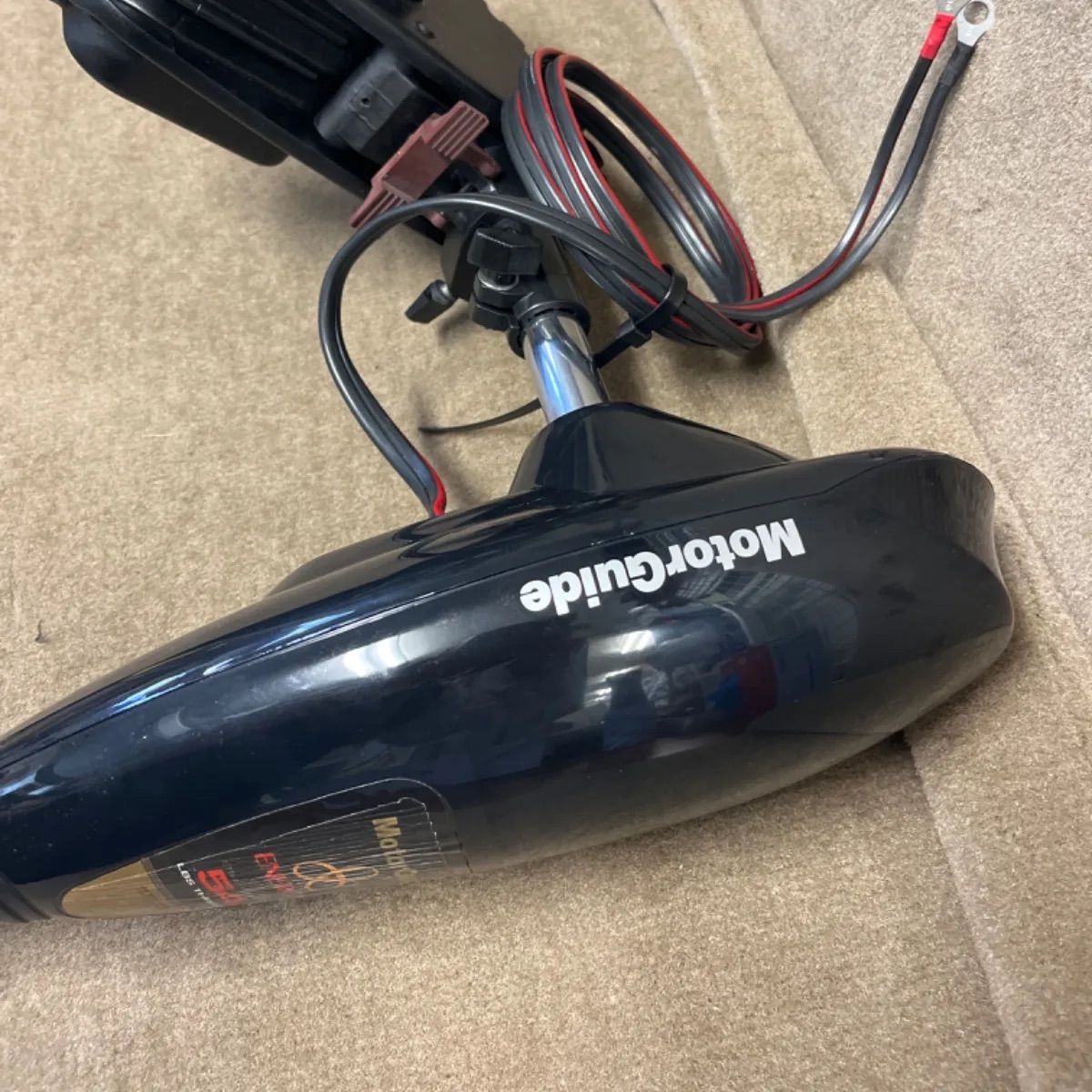 モーターガイド ハンドエレキ 54ポンド 30インチシャフト 中古 - メルカリ 