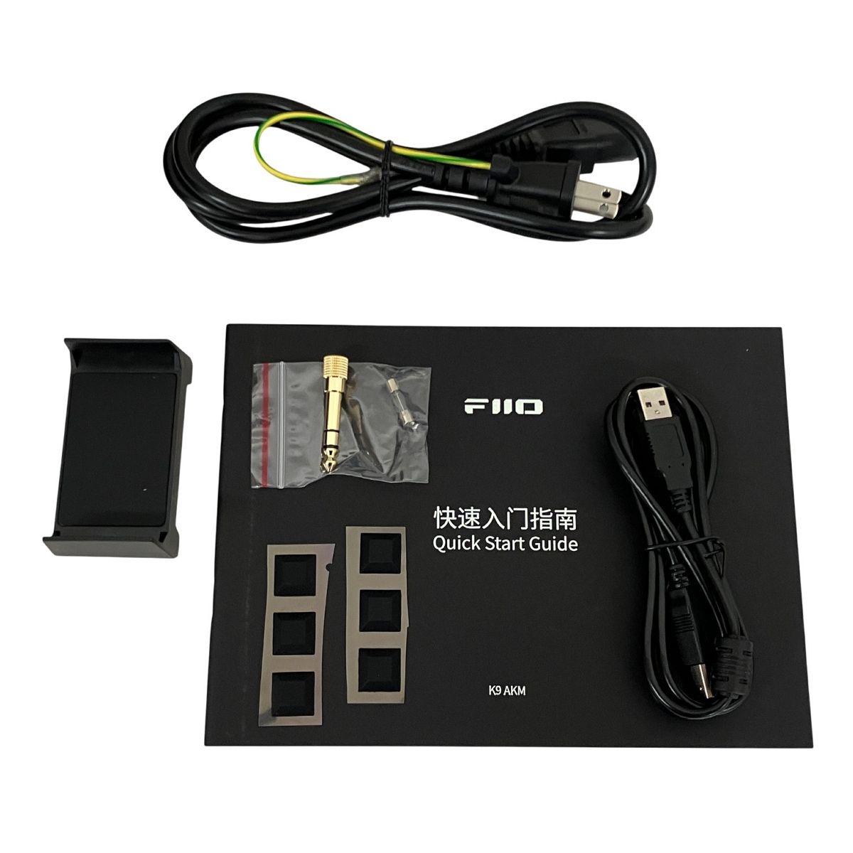 FIIO K9 AKM USB DAC内蔵 フィーオ ヘッドホンアンプ オーディオ 音響機材 良好 T10498581