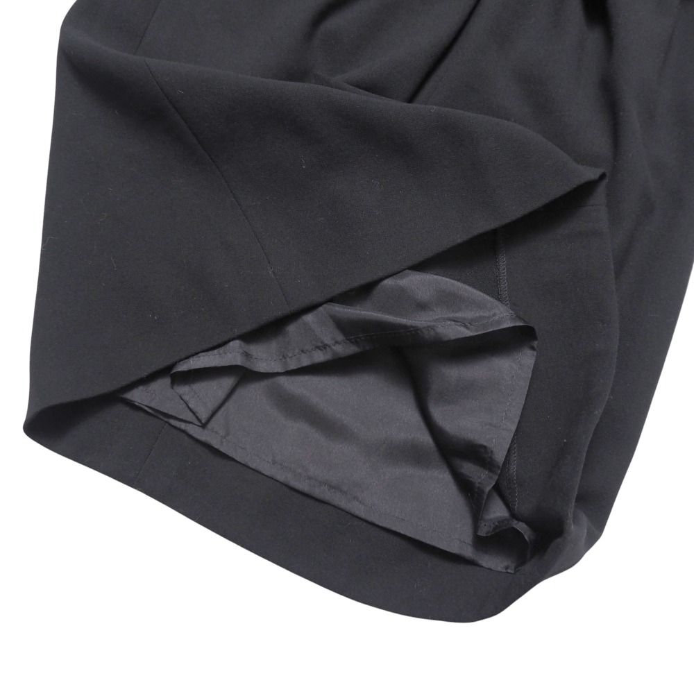 イブサンローラン切り替えワンピース黒フランス製 イブサンローラン切り替えワンピース黒フランス製