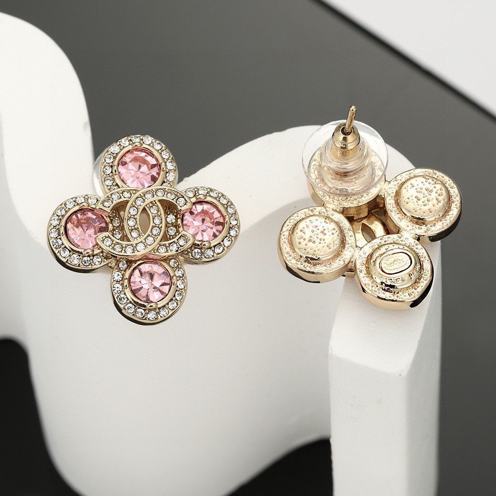 CHANEL】シャネル ピンク クローバー クラシックで美しい S925 