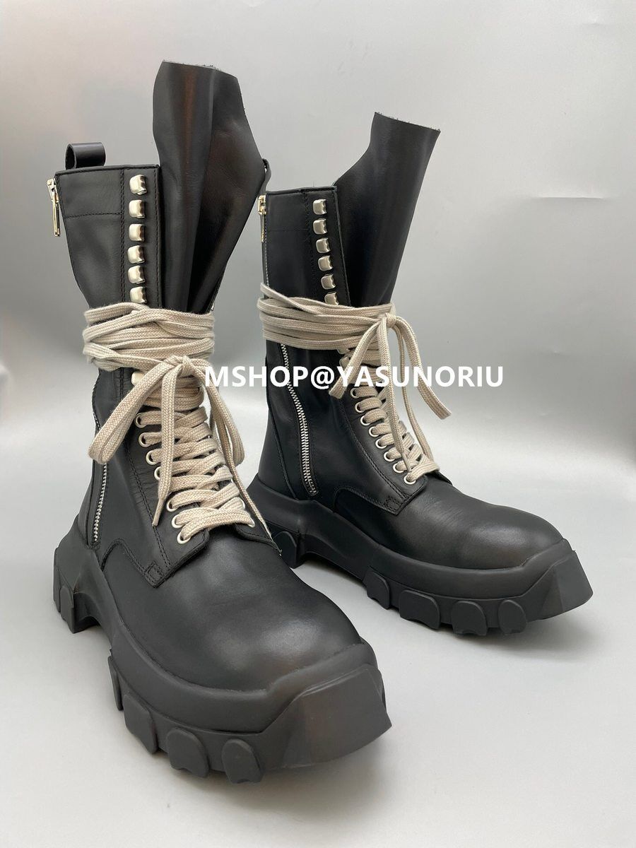 Rick Owens ARMY MEGA TRACTOR / BLK BLK - メルカリ