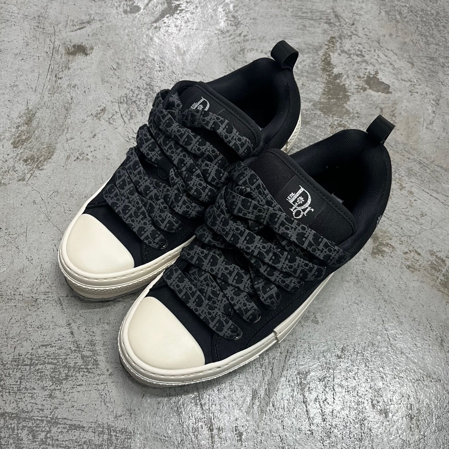DIOR ERL B23 SKATER LOW TOP 3SN292ZWC96841 コラボ オブリーク