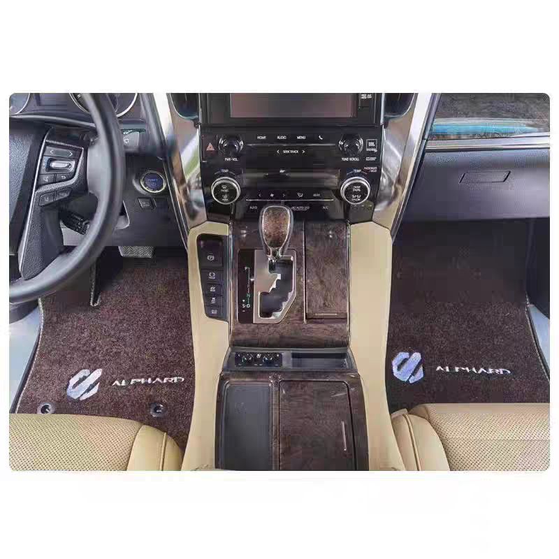 5色選択可 アルファード ヴェルファイア 30系 高品質 右ハンドル セカンドシート フロアマット 1P 防水 耐摩擦 設計 BRIGHTFACE_UK