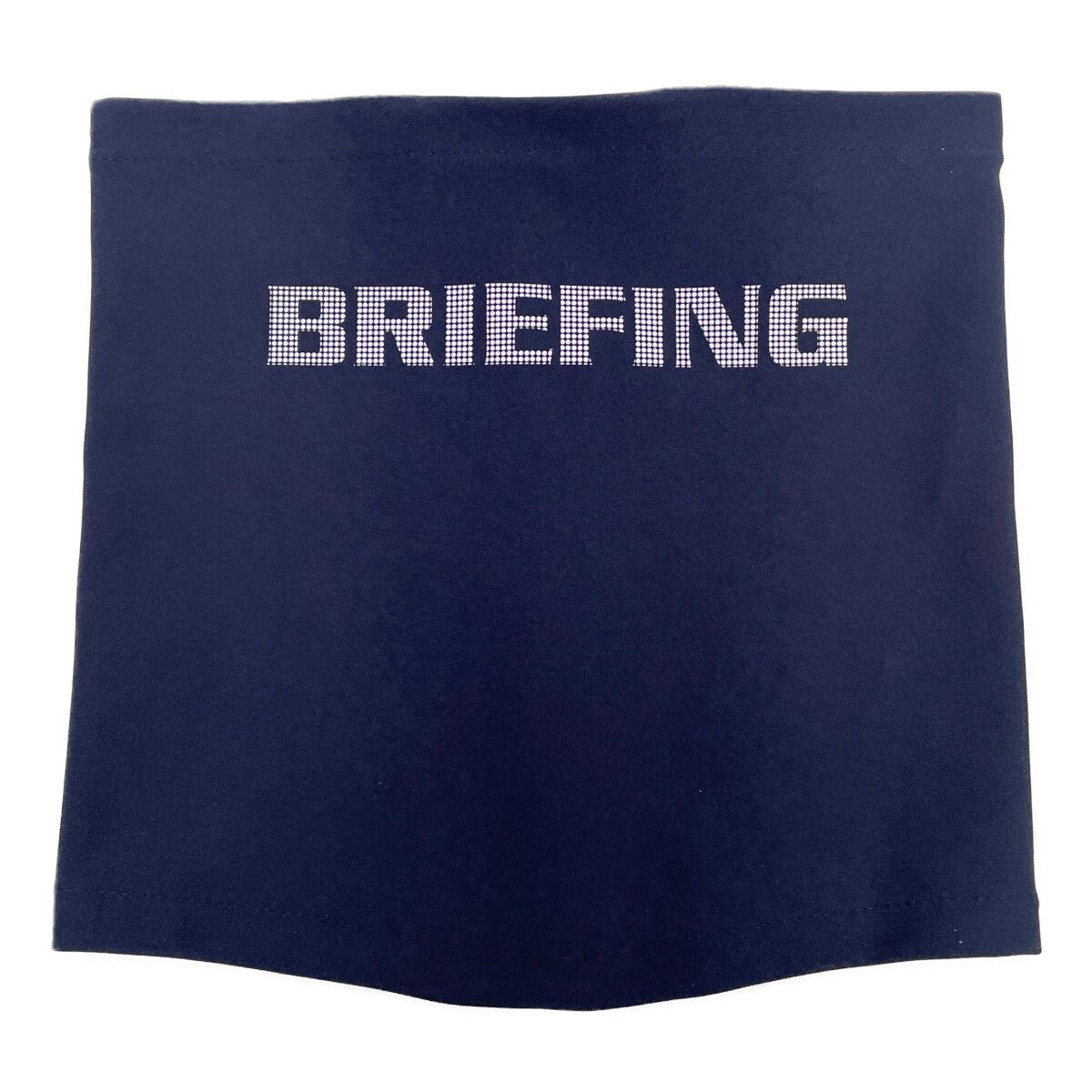 中古 ブリーフィング BRIEFING ネックウォーマー 紺 ネイビー ネック