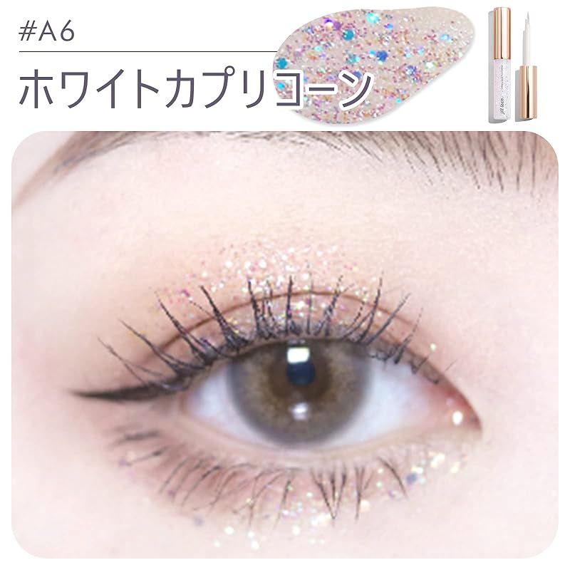 jill leen. ジルリーン スターグリッターライナー 】 (A6 ホワイト