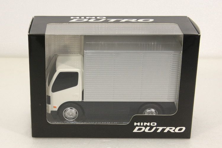 日野自動車特注 日野 ぶつからないミニカー デュトロ HINO DUTRO