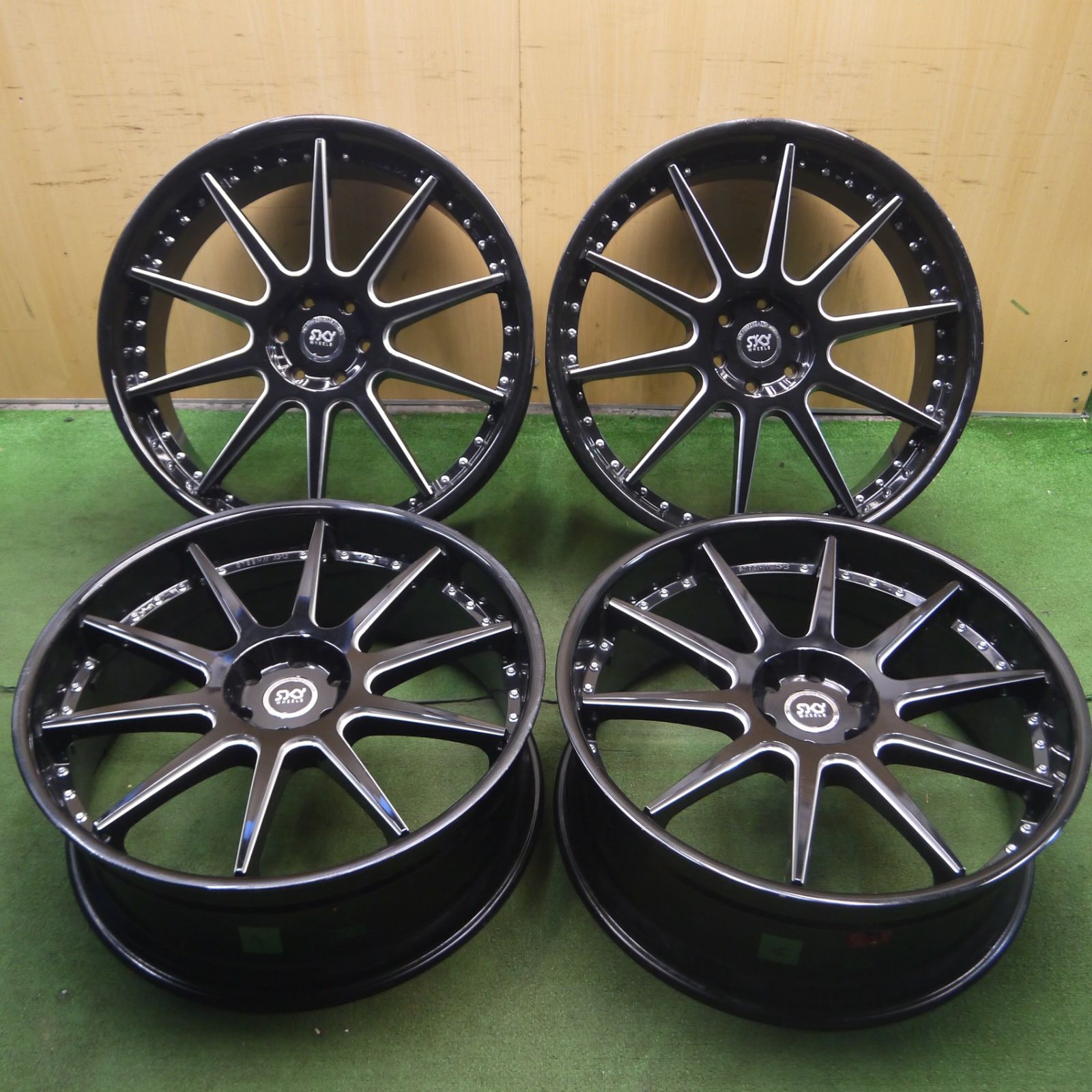 美品】LUXXX ALLOYS ゴッドファーザー 26インチ 10JJ +38 PCD150
