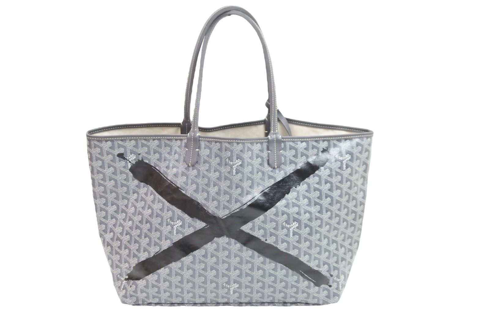 GOYARD ゴヤール トートバッグ サンルイ PM グレー マーカージュ 