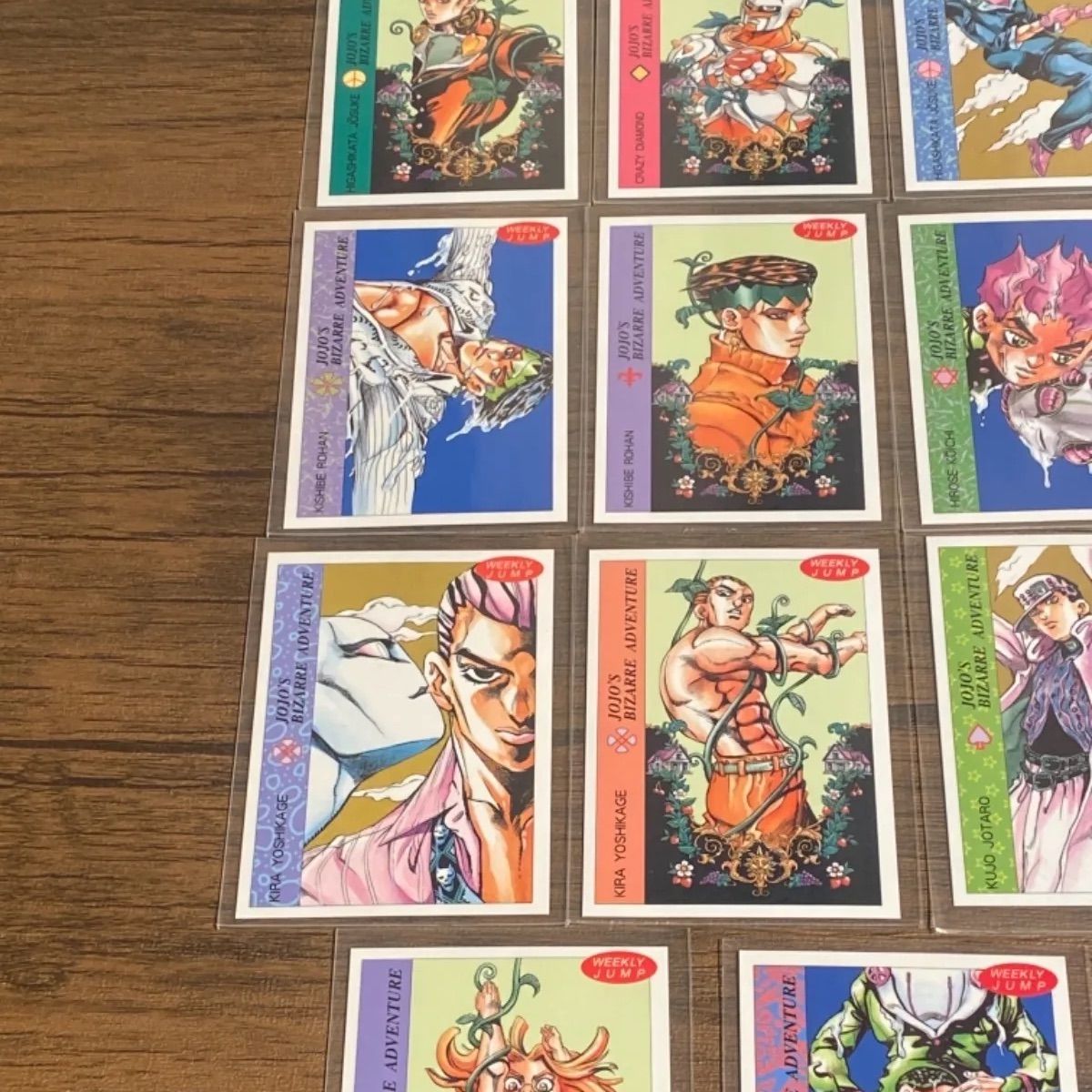 ジョジョの奇妙な冒険トレカ15枚セット バンダイ ジャンプ限定