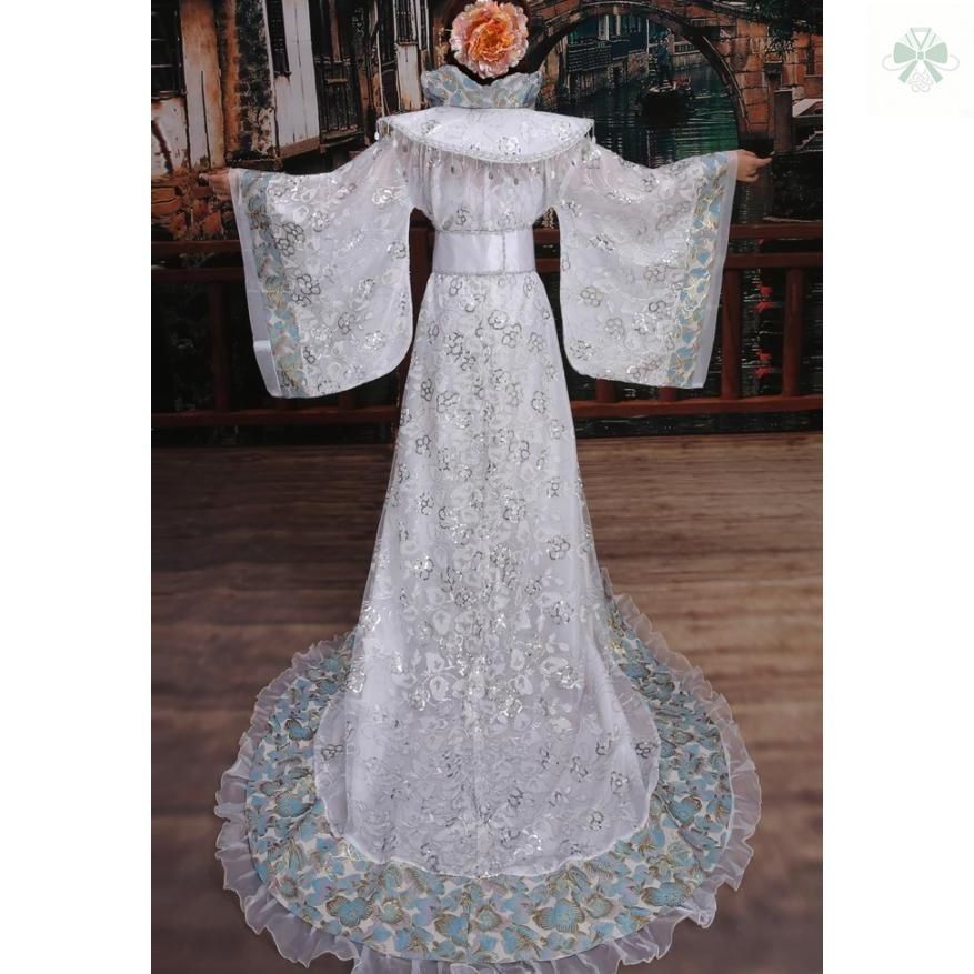 豪華引き裾漢服唐装 4色