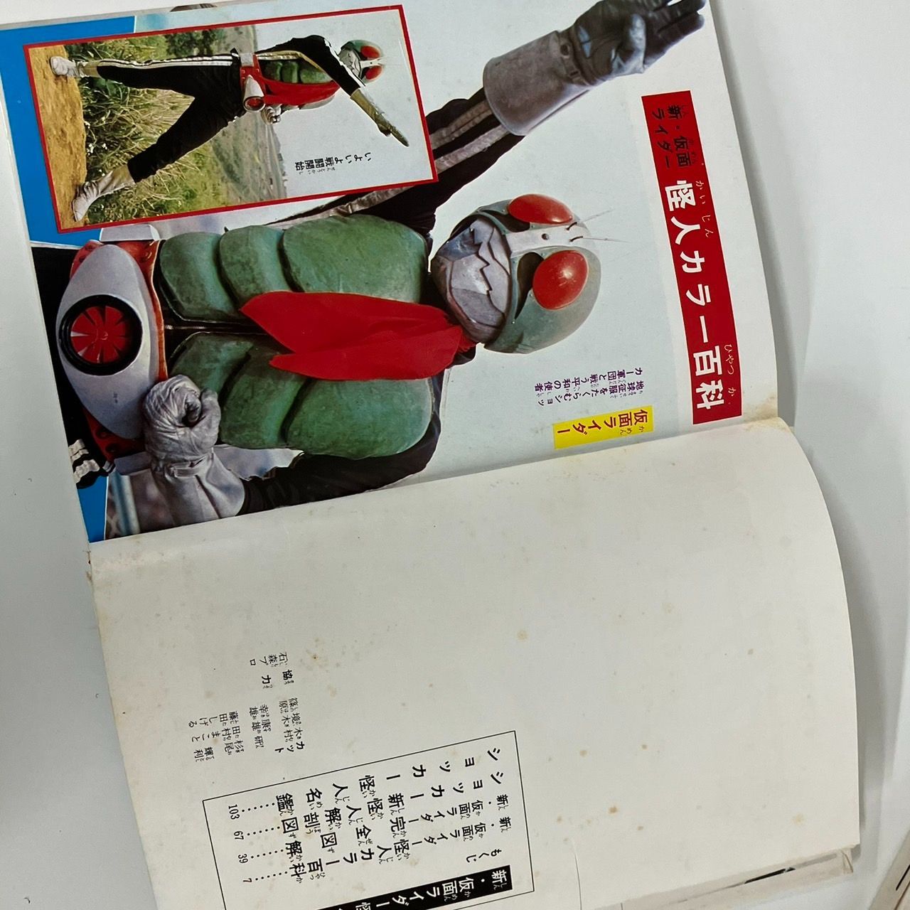 NG R216-NG4-114 写真で見る世界シリーズ 新仮面ライダー 怪人図鑑