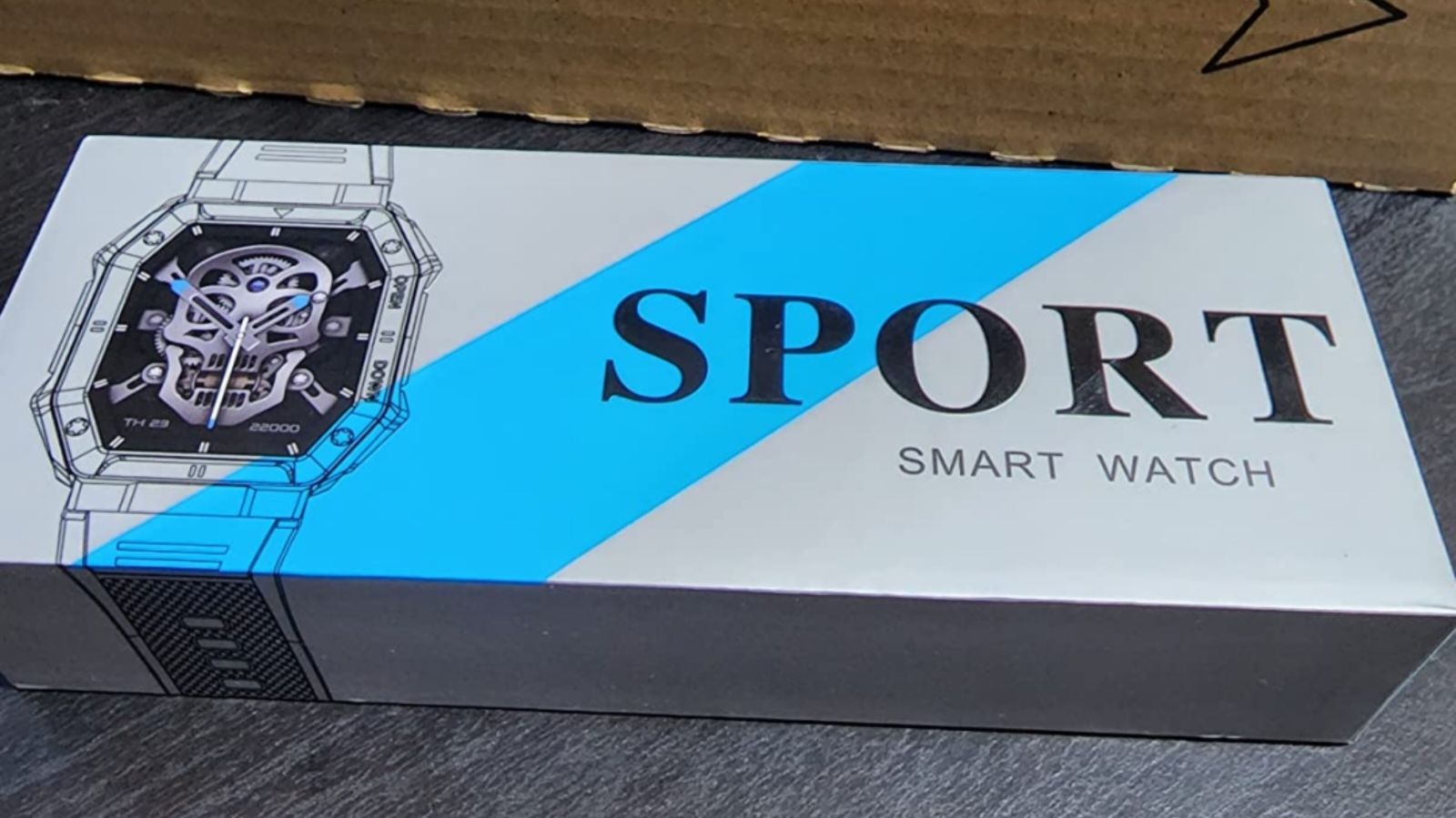 スマートウォッチ 通話2022ニュー1.85大画面排水モードスポーツウォッ 