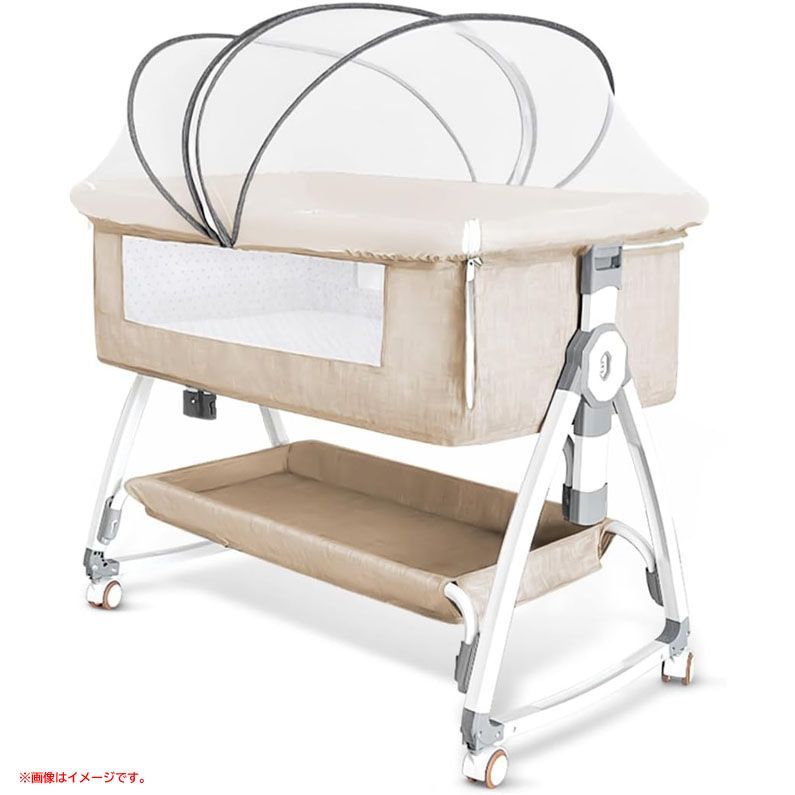 D4578◆ ベビーベッド 添い寝 乳児用ベッド Oqhvup XTY006 0ヶ月～24ヶ月