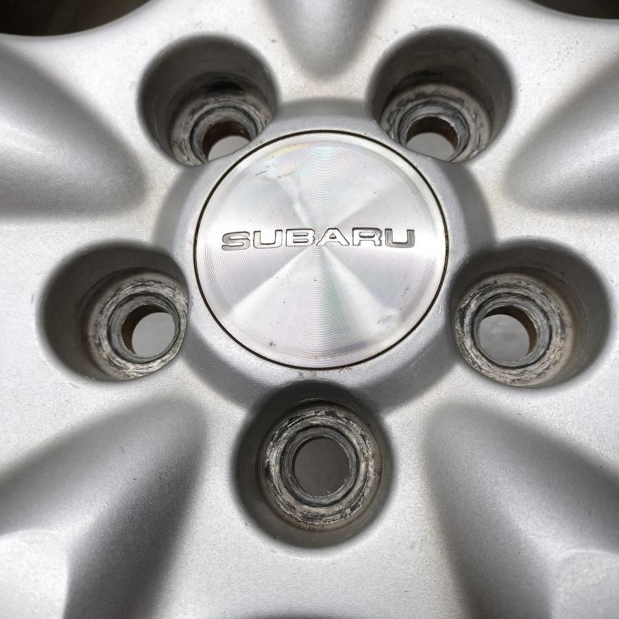 ◆配送先指定あり◆ 17x7J スバル レガシィ BP5 BL5 純正 5H -100 4本セット 〜本州 四国は送料無料〜 TRITUETUBI_COM