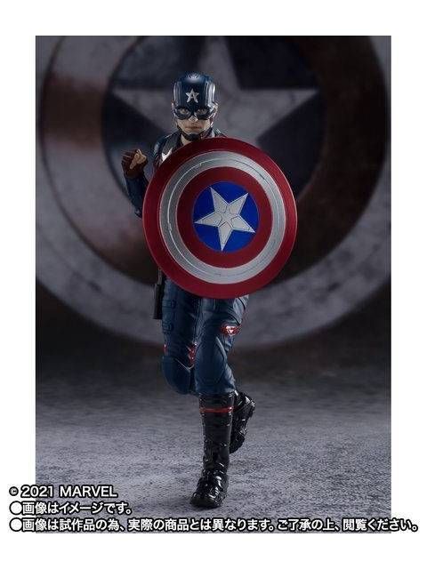 魂ウェブ商店 限定品】 S.H.Figuarts キャプテン・アメリカ（ジョン・ウォーカー）（ファルコン＆ウィンター・ソルジャー） 【新古品  特別価格】 - メルカリ