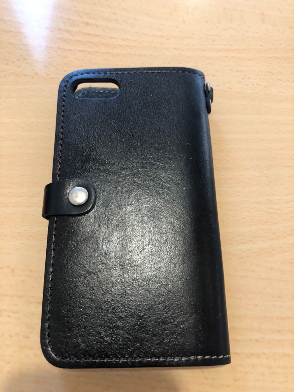 iPhoneケースイタリアンレザー 漆 24金粉 - メルカリ