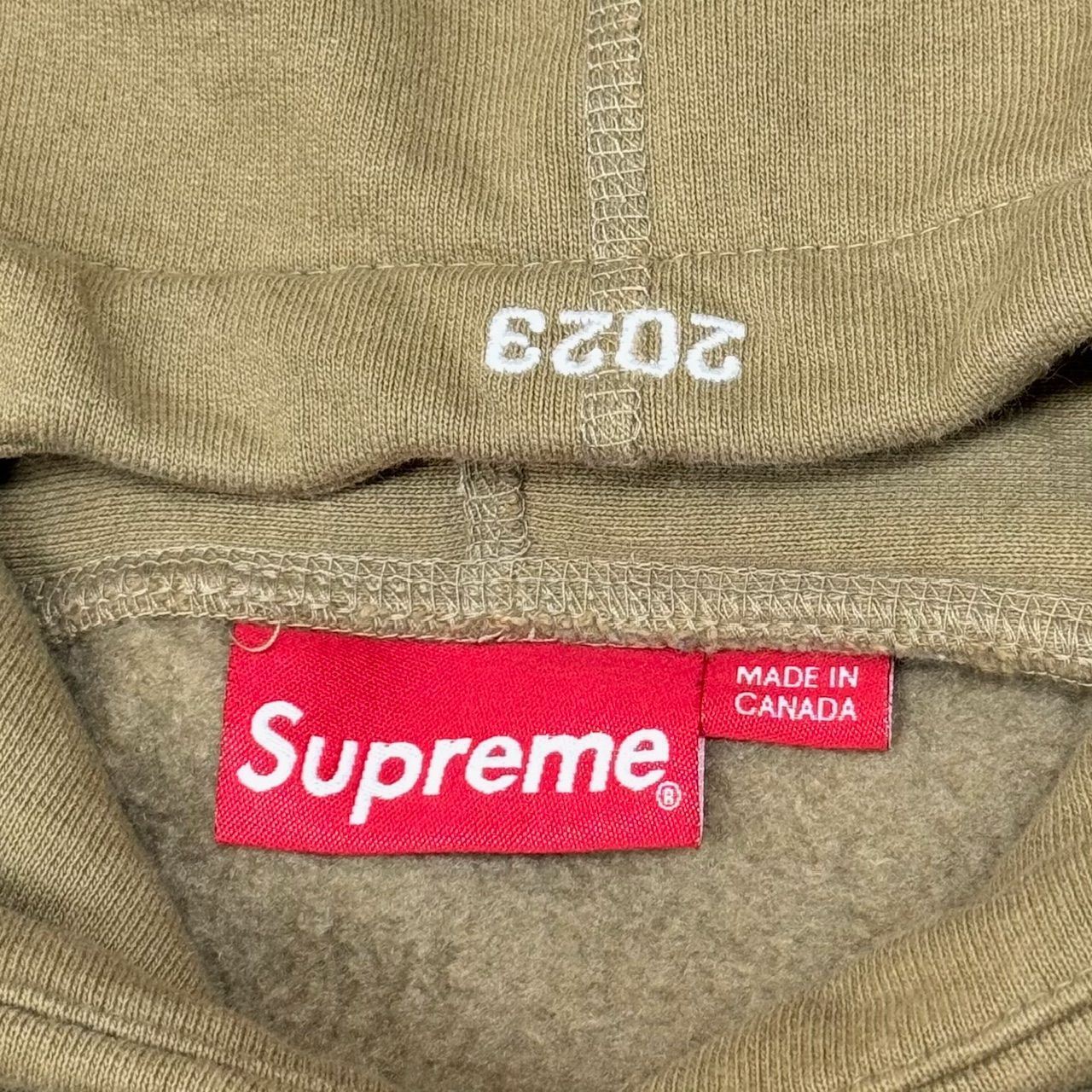 国内正規 SUPREME 23AW Box Logo Hooded Sweatshirt ボックスロゴ 刺繍 