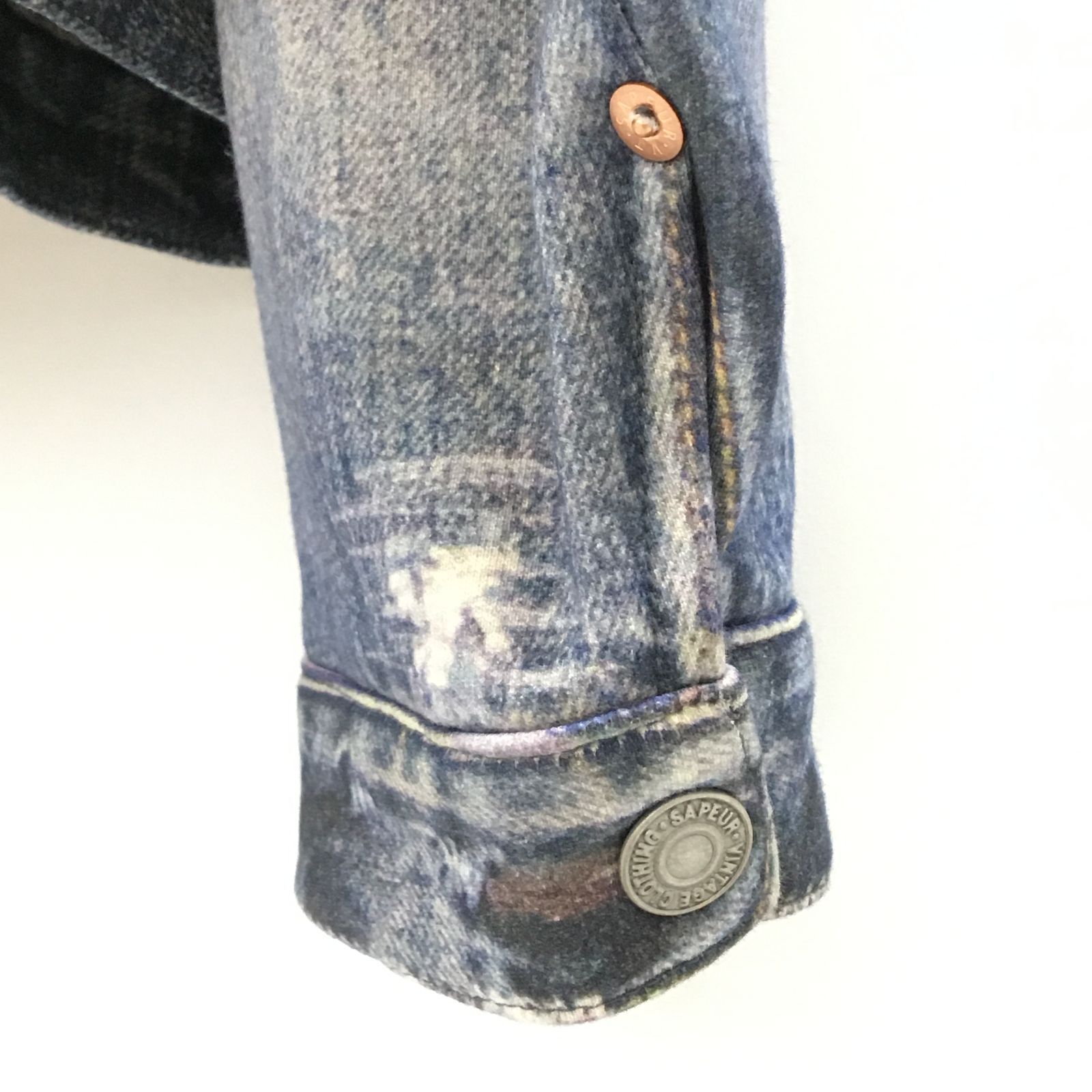SAPEur Lot.5067XX SWEAT JACKET denim サプール スウェット