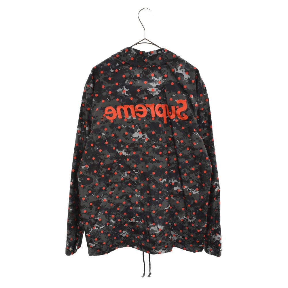 supreme x ギャルソン 13SS デジカモドット コーチジャケット M