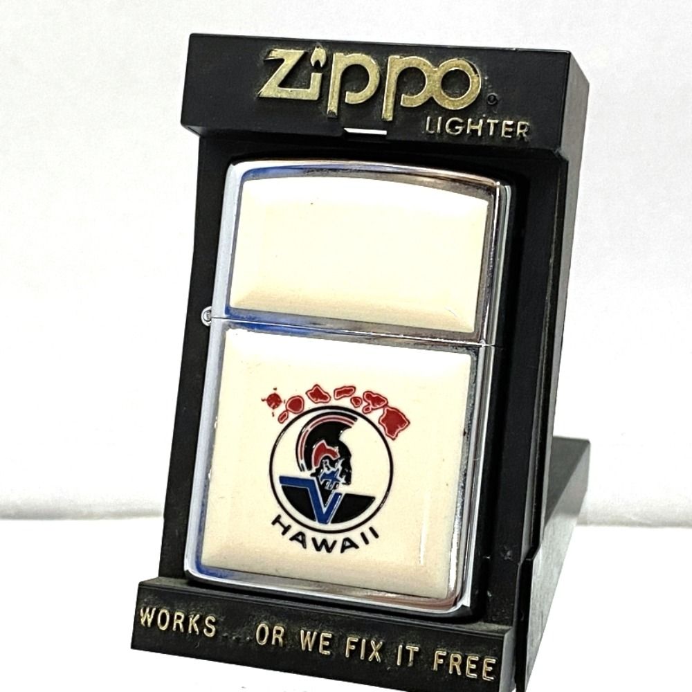 03w17131 ZIPPO ジッポライター Hawaii ハワイ オイルライター ケース付き
