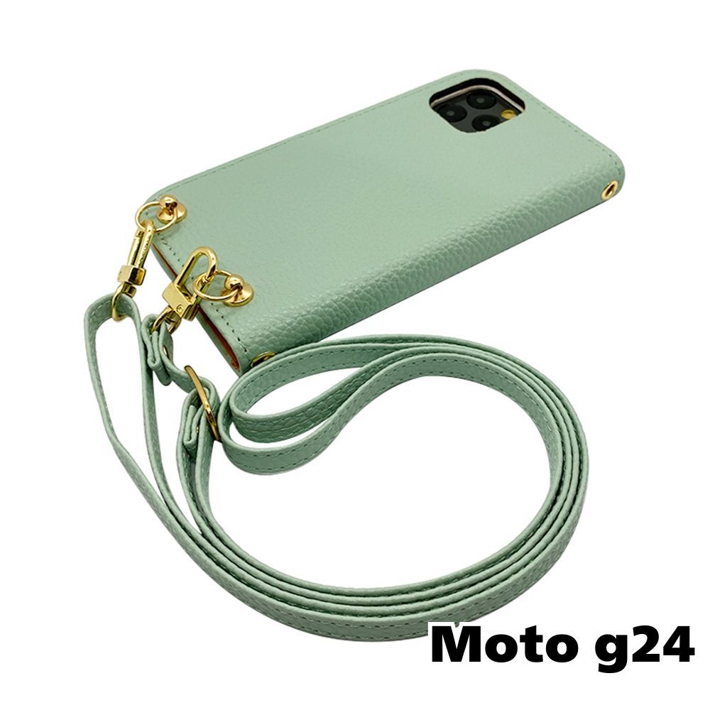 新品未使用】moto g24 (XT2423-5) Motorola ストラップ付 手帳型