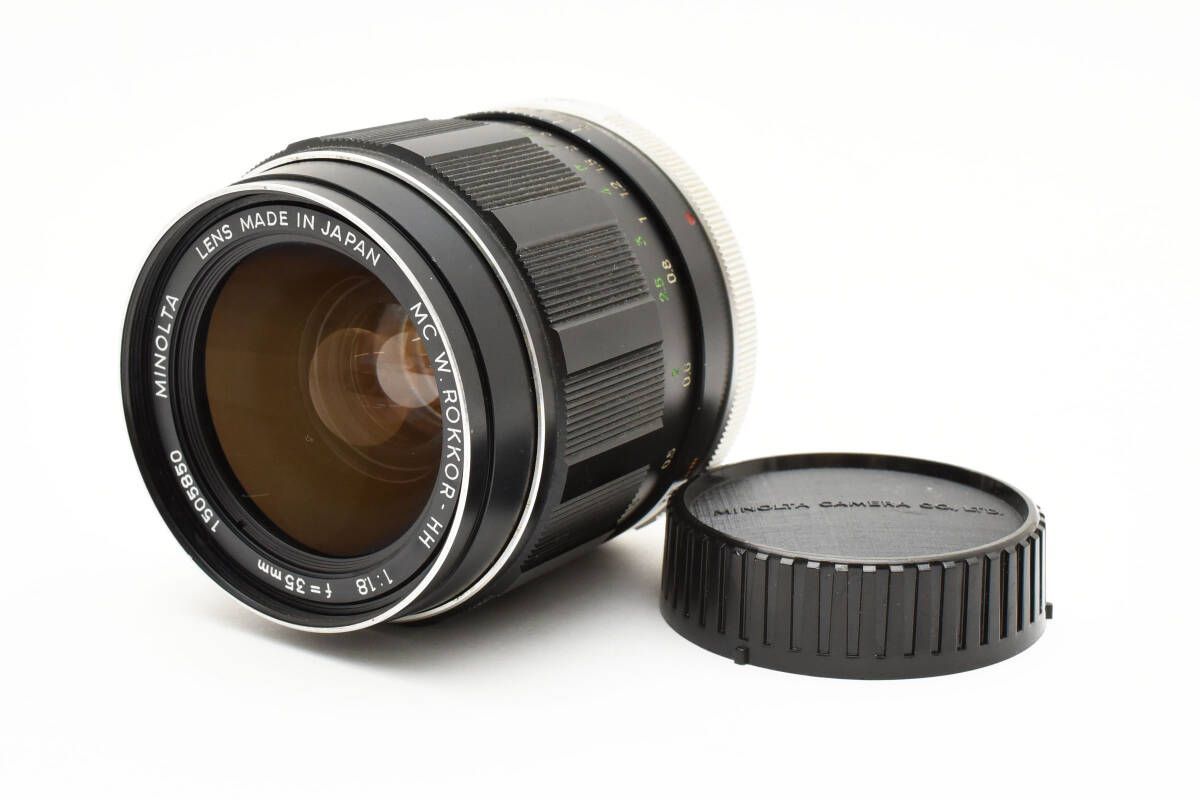 ☆良品☆ ミノルタ MINOTLA MC W.ROKKOR-HH 35mm F1.8 #831AR66 - メルカリ