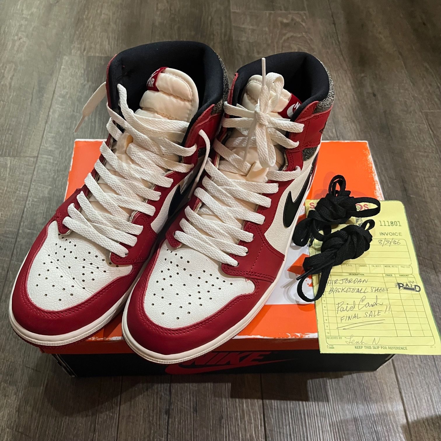 NIKE AIR JORDAN 1 RETRO HIGH OG CHICAGO LOST & FOUND ナイキ エア ...