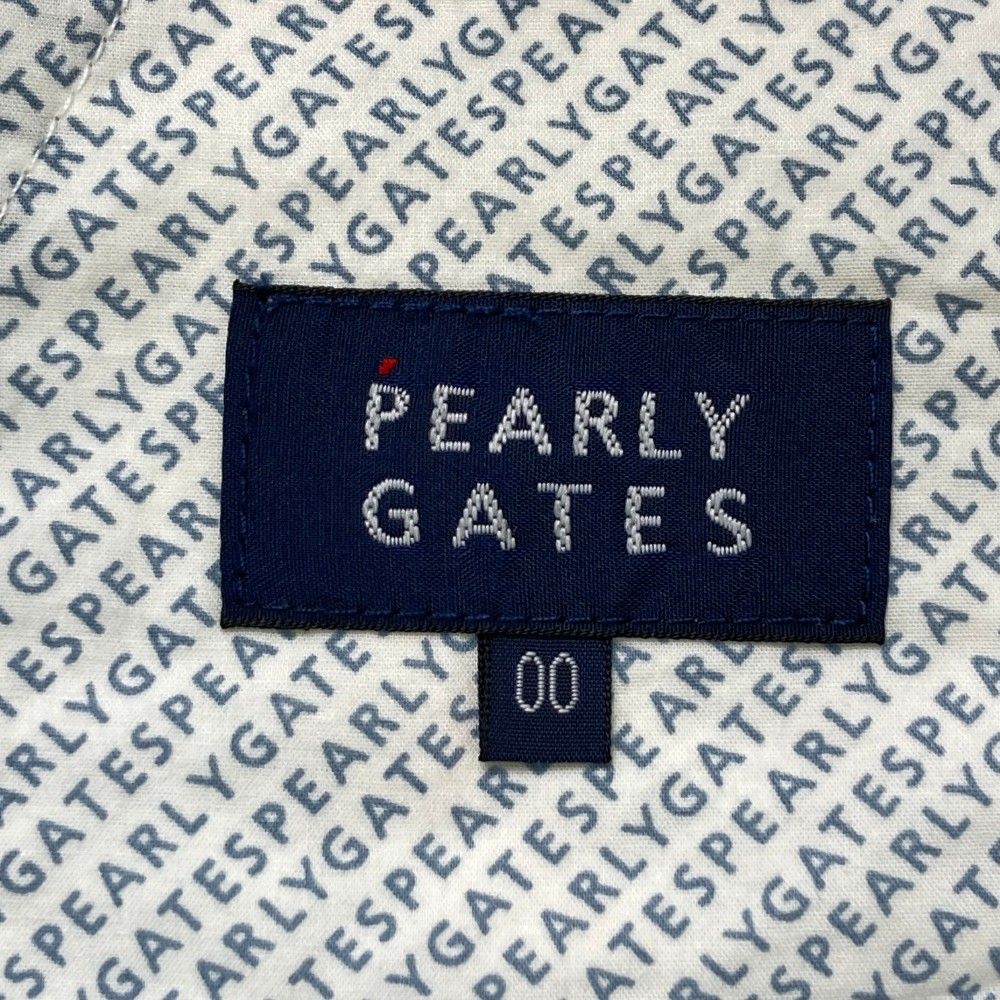 サイズ：00 PEARLY GATES パーリーゲイツ 2024年モデル 切替 スカート クラブ ロゴ総柄 ホワイト系 [240101410263] ゴルフウェア レディース ストスト サイズ：00 PEARLY GATES パーリーゲイツ 2024年モデル 切替