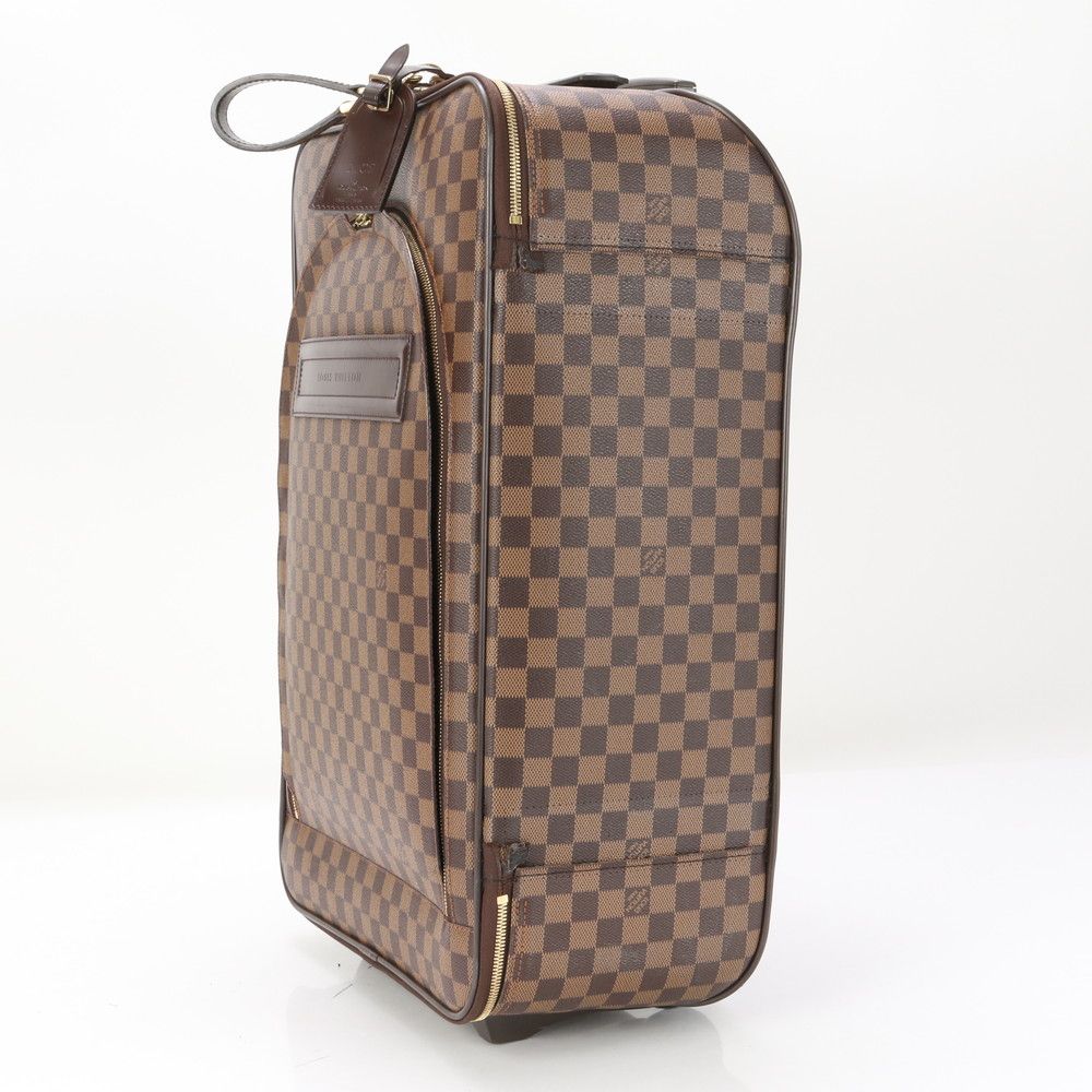 極美品 ルイヴィトン ダミエ ペガス 55 N41187 レザー 2WAY スーツ