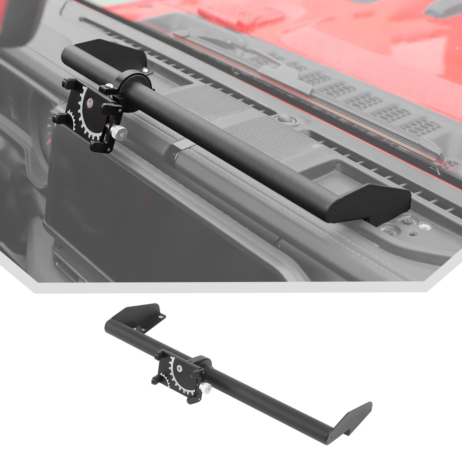 JeCar メタルダッシュマウント電話ホルダー 以降 Jeep Wrangler JL JLU - Gladiator JT インテリア