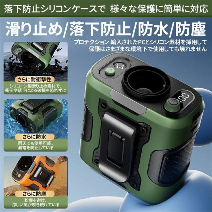 【4way仕様でとにかく便利＆使い方が自由自在❤風量調整できる❣】扇風機 2025新登場】腰掛け扇風機 4WAY腰掛けファン 冷風機 4WAY扇風機